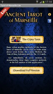 Tarot of Marseille Lite android App screenshot 3